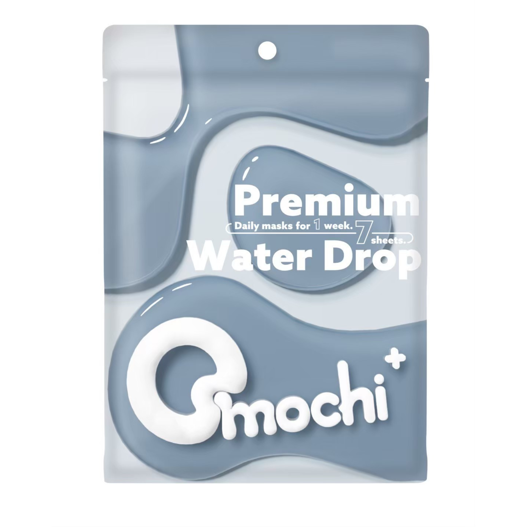 Premium Water Drop / Omochi+ デイリー用フェイスマスク 7枚/60枚