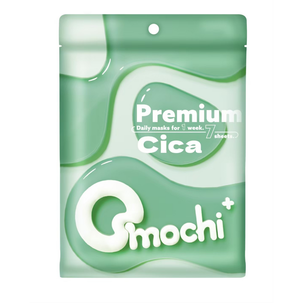 Cica / Omochi+ デイリー用フェイスマスク 7枚/30枚/60枚 – Omochi-plus Cica / Omochi+ デイリー用フェイスマスク 7枚/30枚/60枚 – Omochi-plus