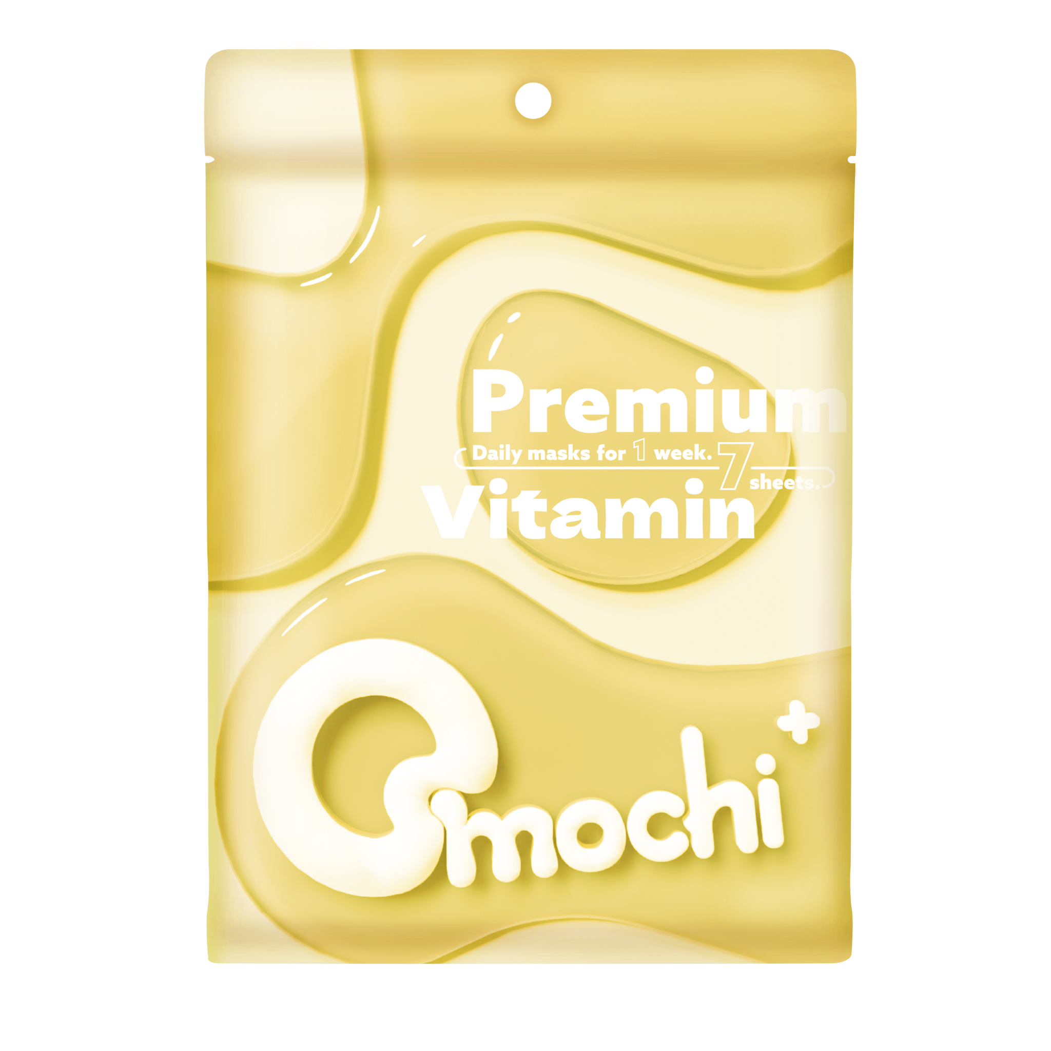 vitamin / Omochi+ デイリー用フェイスマスク 7枚/30枚/60枚